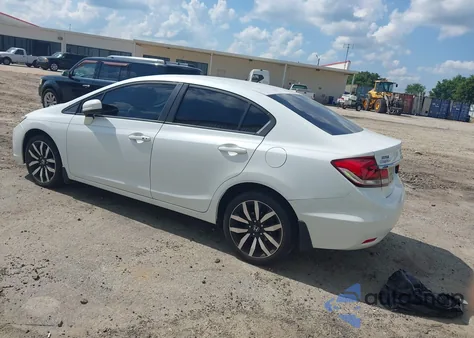 2015 Honda Civic Ex-L из США, поврежденный, VIN 19XFB2F92FE007036